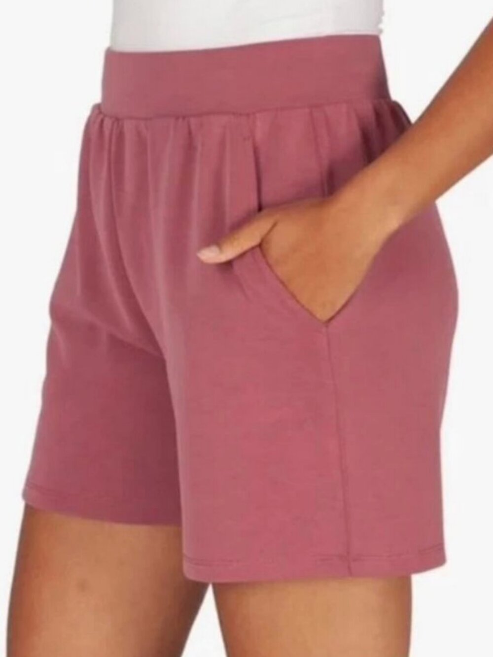 Lazypants Mauve Relaxed Shorts – Size XL